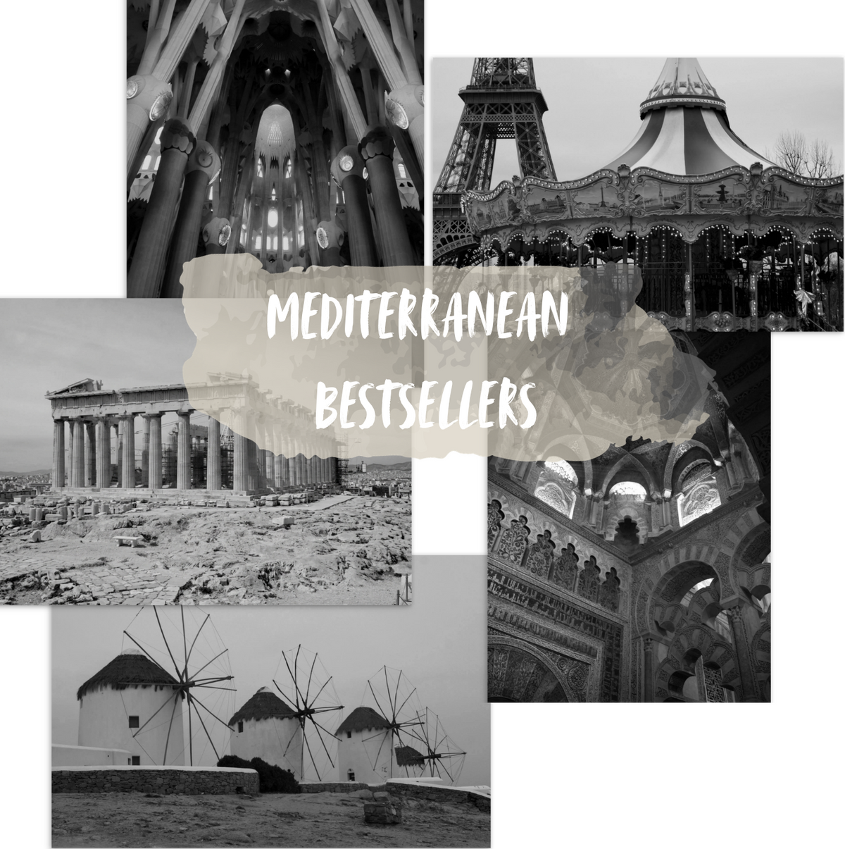 Set 11: Mediterranean Bestsellers - Set of 5 Postcards