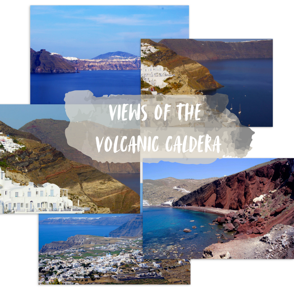 Set 6: Views of the Volcanic Caldera - Set of 5 Postcards