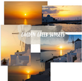 Set 8: Golden Greek Sunsets - Set of 5 Postcards
