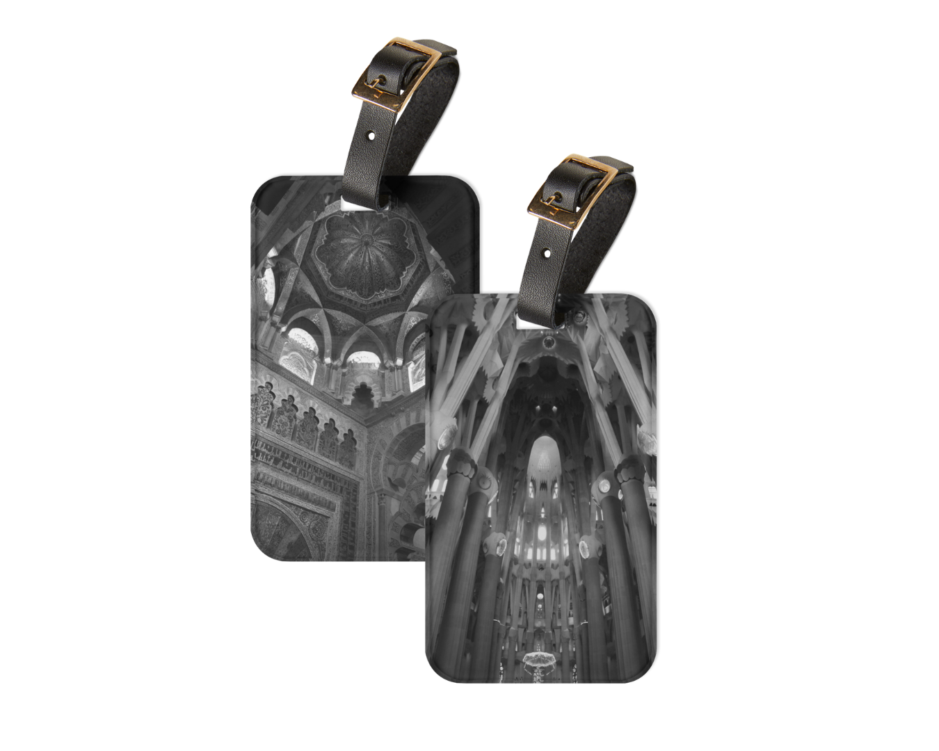 Spain - Intricate Interiors - Set of 2 Luggage Tags